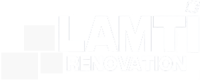 Logo Lamti Rénovation Lyon - Blanc